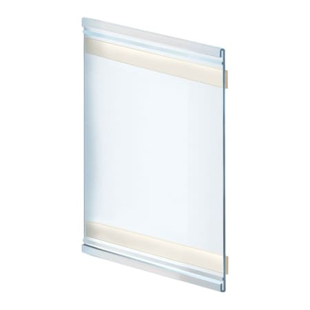 Azar Displays 6'' W x 8'' H Adhesive-Back Nameplate, 10PK 199627